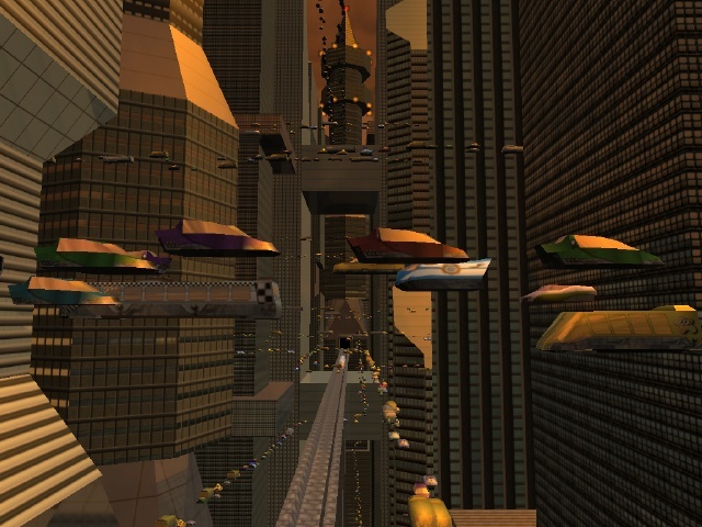 Screenshot af Future City 3D Screensaver