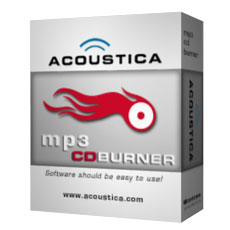 Acoustica MP3 CD Burner - Boxshot