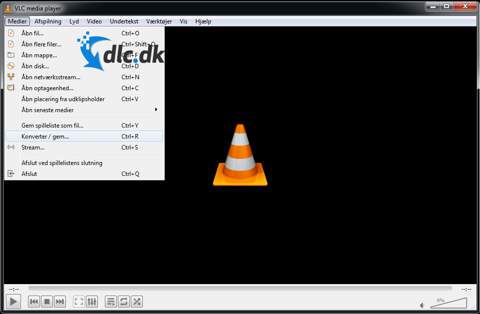 Screenshot af VLC Media Player