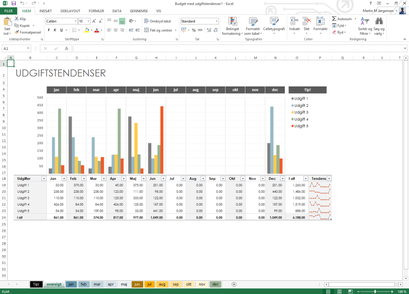 Screenshot af Microsoft Office Home and Student