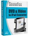 SnowFox DVD to iPad Converter - Boxshot