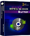 3herosoft MPEG to DVD Burner - Boxshot