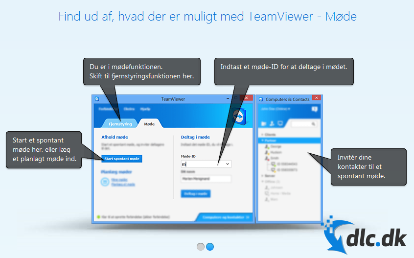 Screenshot af TeamViewer (deutsch)