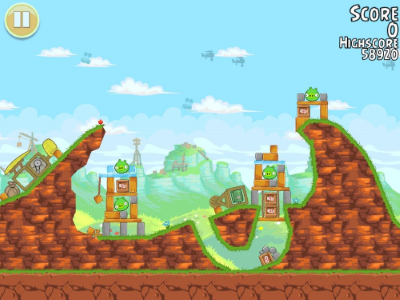 Screenshot af Angry Birds