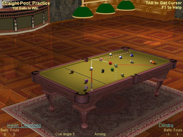 Screenshot af Live Billiards
