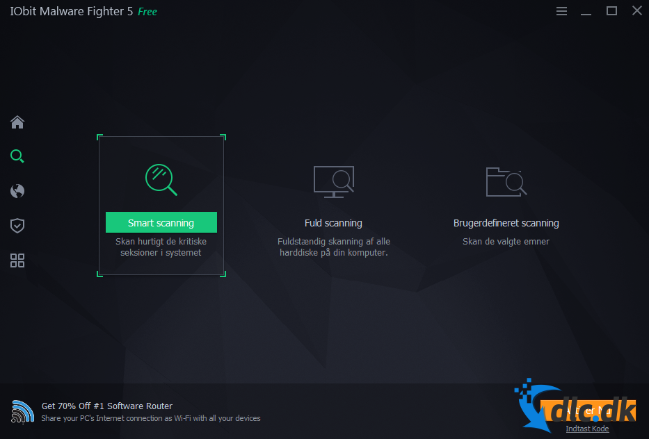 Screenshot af IObit Malware Fighter Free 2