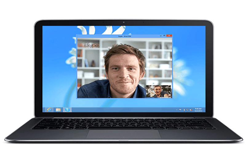 Screenshot af Skype für Mac