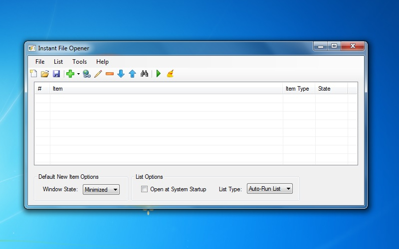 Screenshot af Instant File Opener