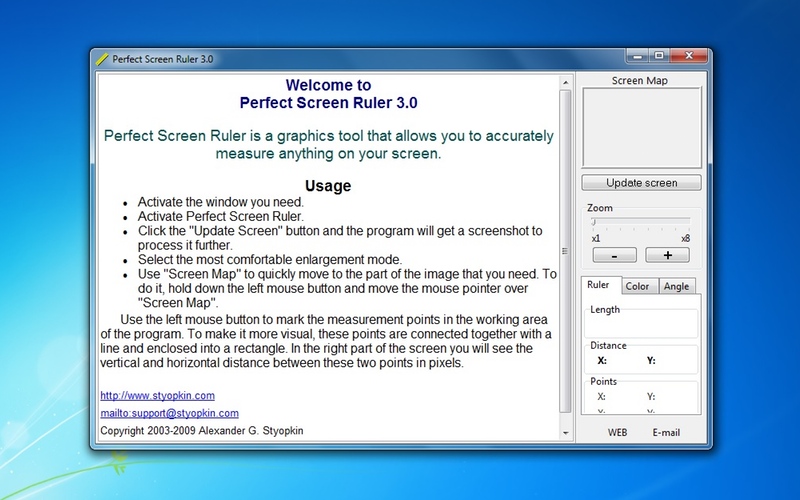 Screenshot af Perfect Screen Ruler