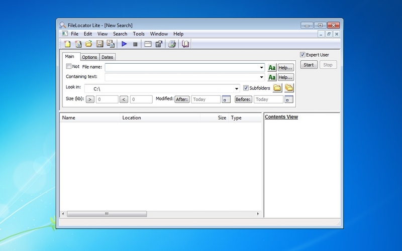 Screenshot af FileLocator Lite (64-bit)