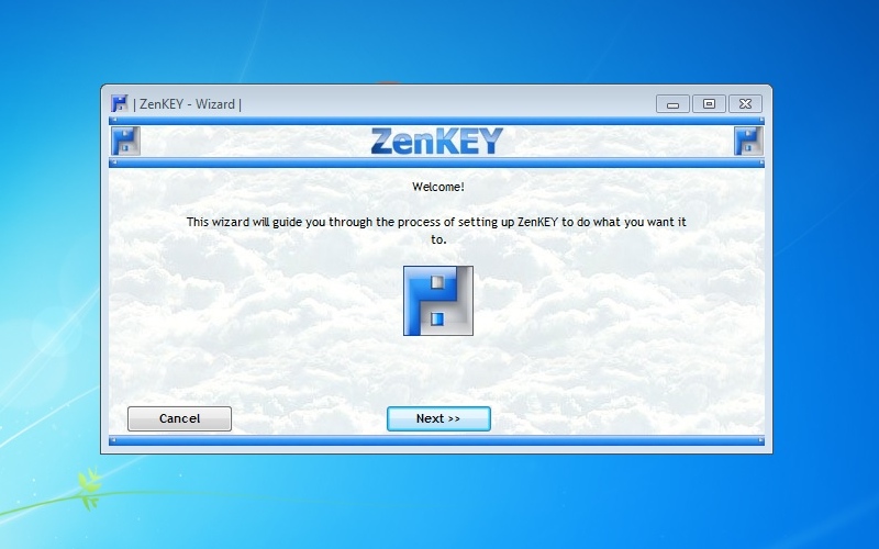 Screenshot af ZenKEY
