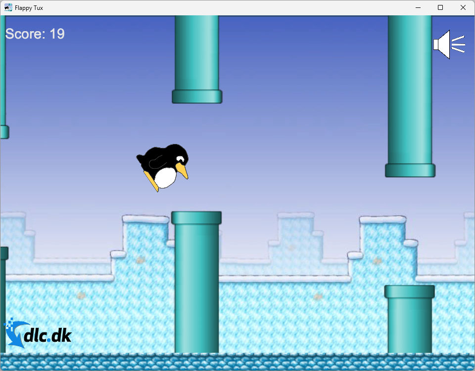 Screenshot af Flappy Tux für Mac