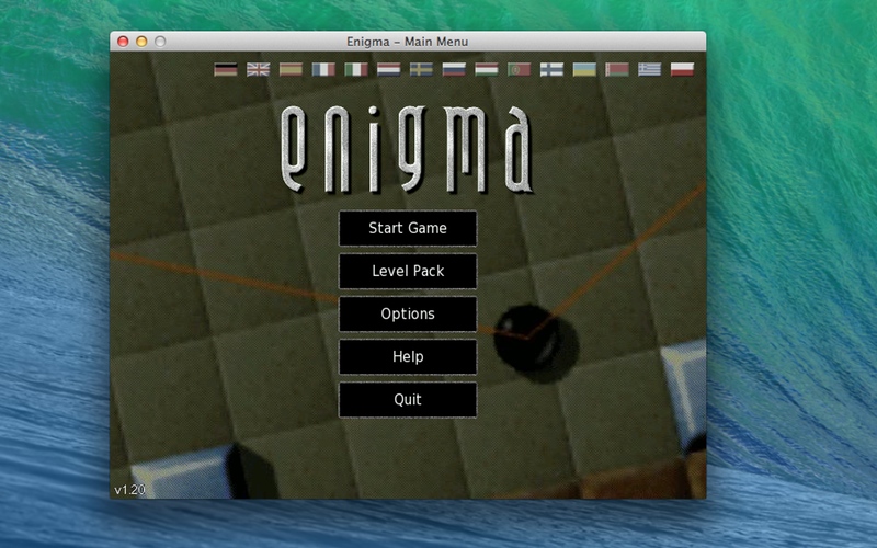 Screenshot af Enigma für Mac