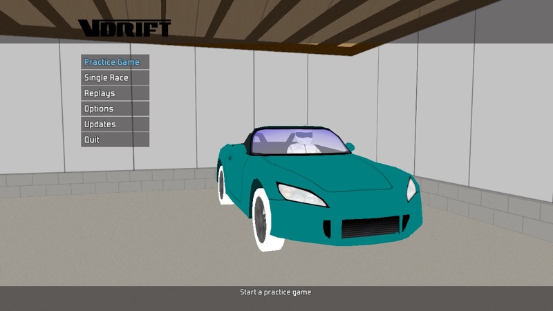 Screenshot af VDrift für Mac