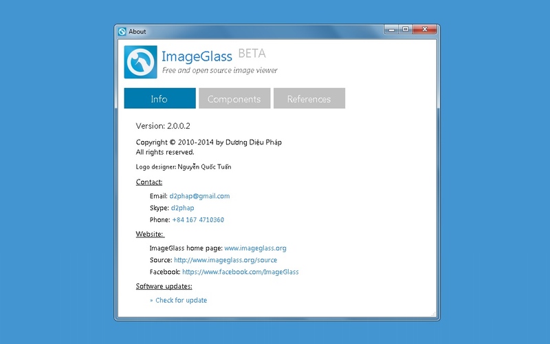 Screenshot af ImageGlass