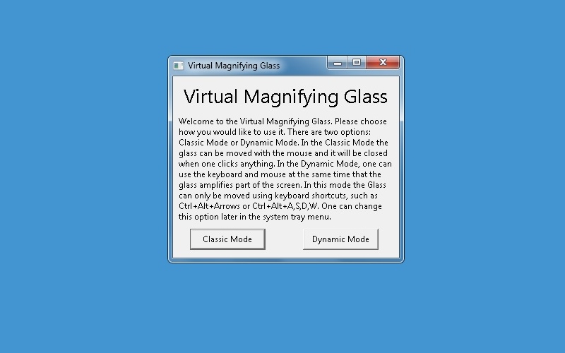 Screenshot af Virtual Magnifying Glass