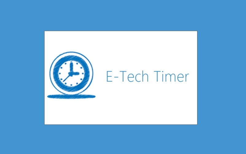 Screenshot af E-Tech Timer