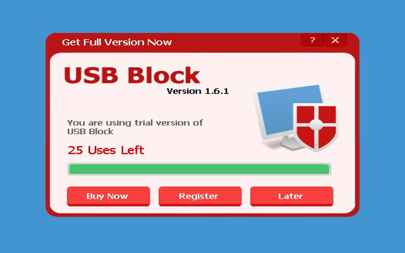 Screenshot af USB Block