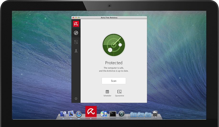 Screenshot af Avira Antivirus für Mac