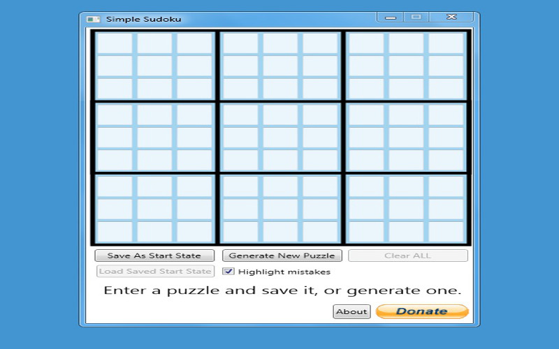 Screenshot af Simple Sudoku