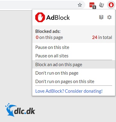 Screenshot af Adblock for Chrome