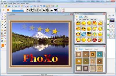Screenshot af PhoXo