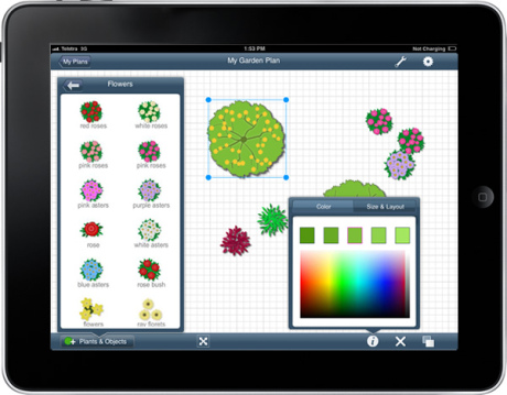 Screenshot af Garden Planner für Mac