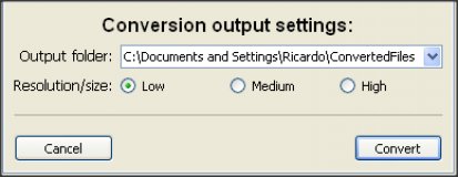 Screenshot af Multi PDF Converter für Mac