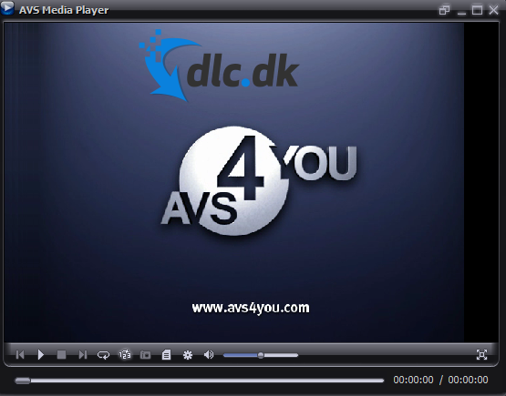 Screenshot af AVS Media Player