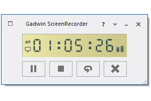 Screenshot af Gadwin Screenrecorder