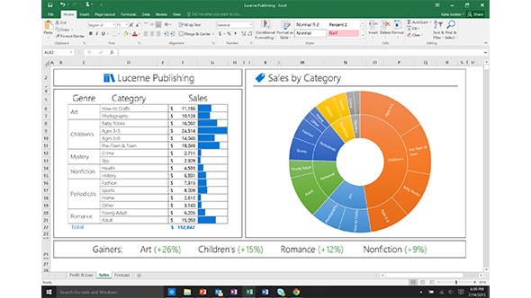 Screenshot af Microsoft Office Home and Business