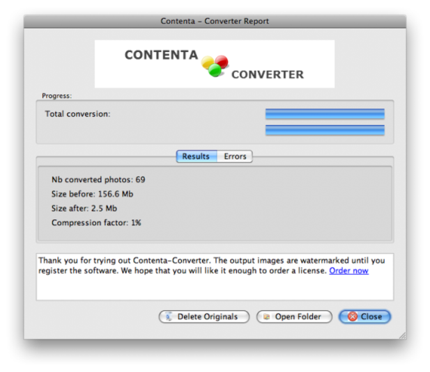 Screenshot af Contenta Converter Basic