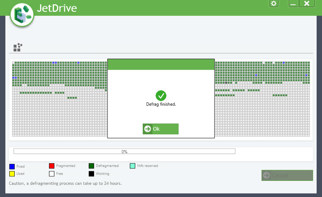 Screenshot af JetDrive