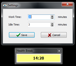 Screenshot af Health Break