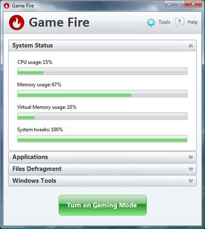 Screenshot af Game Fire