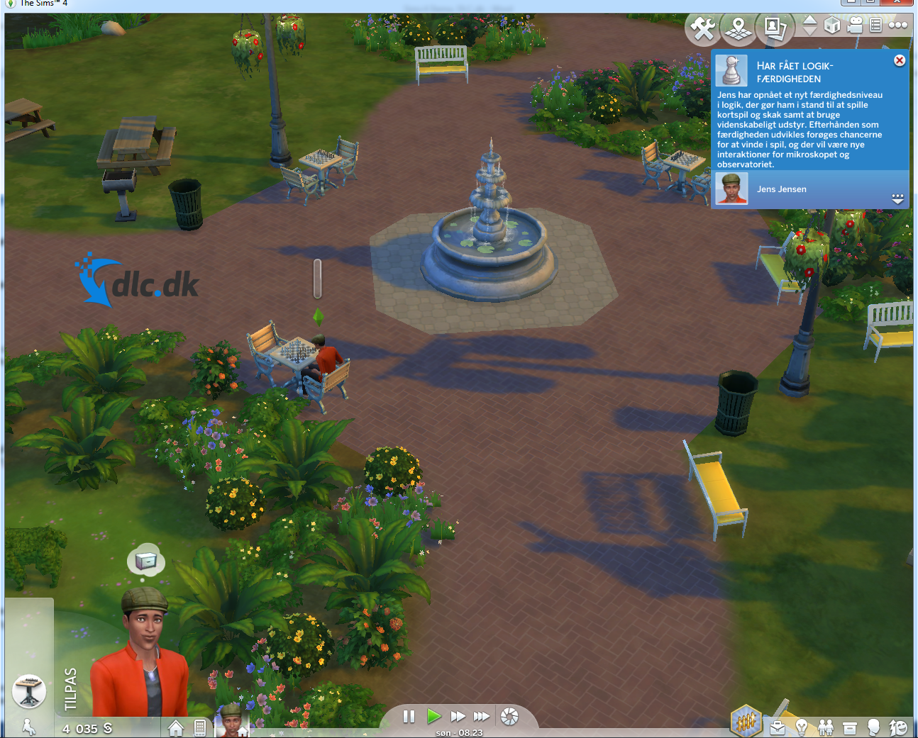 Screenshot af Die Sims 4