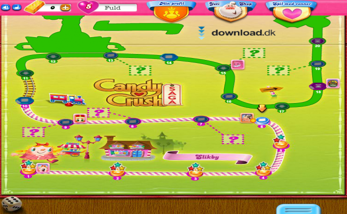 Screenshot af Candy Crush Saga