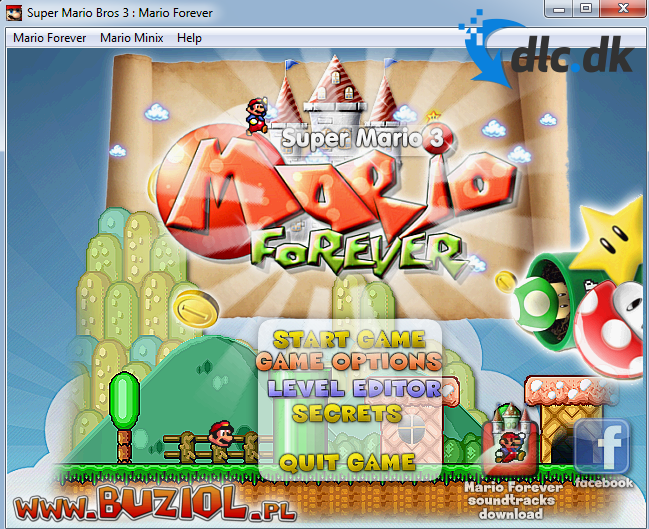 Screenshot af Super Mario 3: Mario Forever