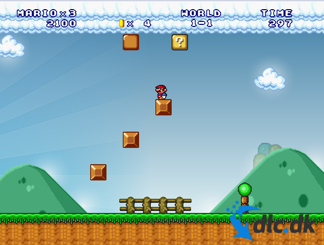 Screenshot af Super Mario 3: Mario Forever