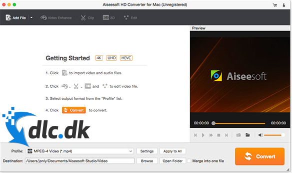 Screenshot af HD-Konverter für Mac