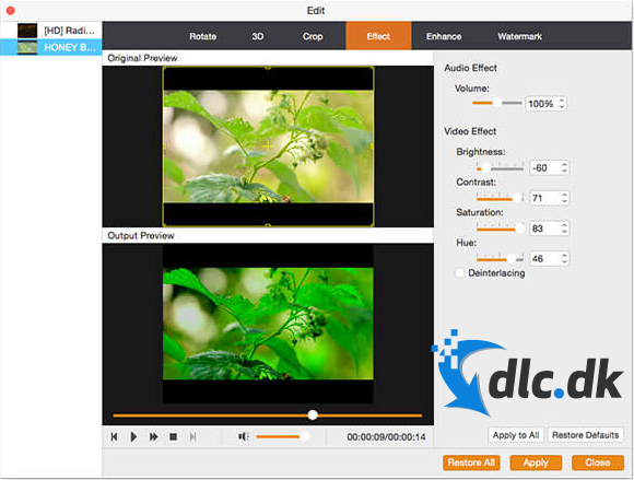 Screenshot af HD-Konverter für Mac
