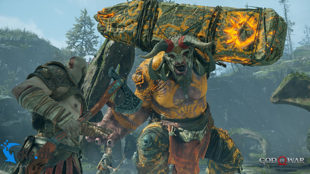 Screenshot af God of War 4