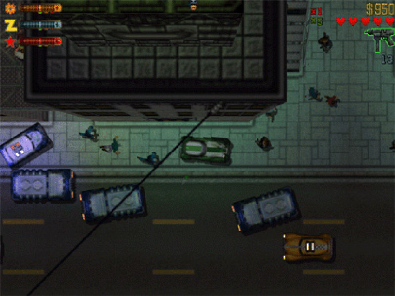 Screenshot af Grand Theft Auto (GTA)