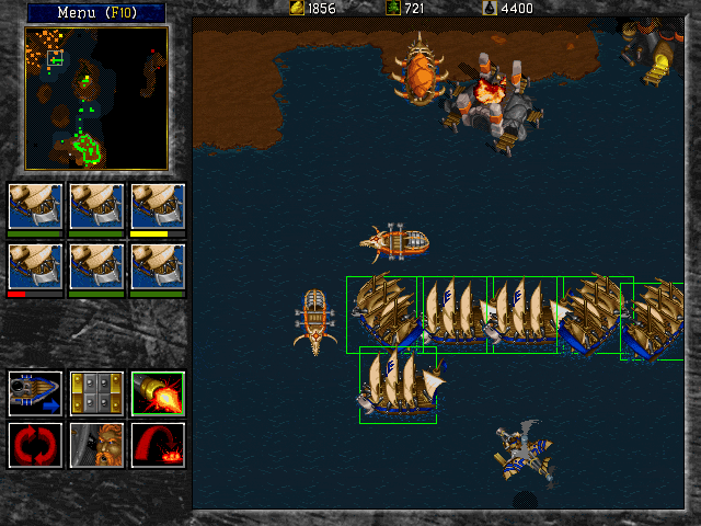 Screenshot af Warcraft 2: Tides of Darkness