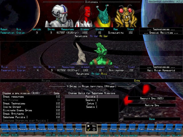 Screenshot af Starships Unlimited