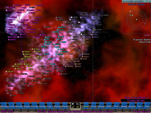 Screenshot af Starships Unlimited
