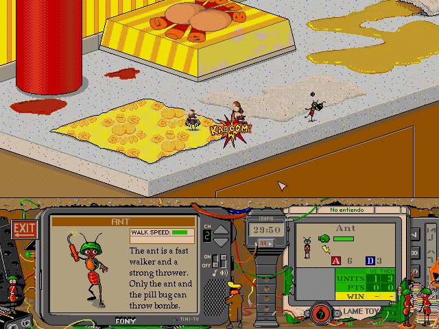 Screenshot af Battle Bugs