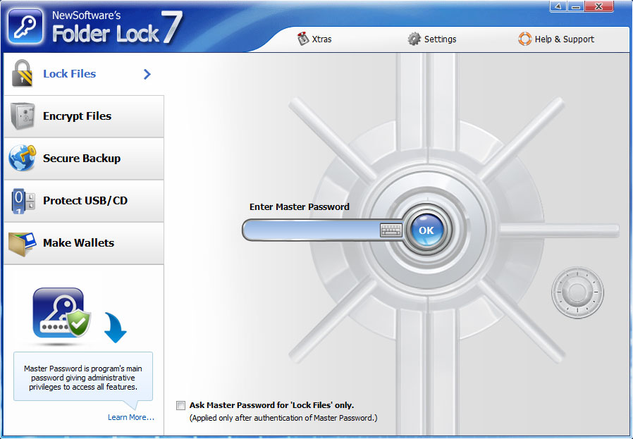 Screenshot af Folder Lock
