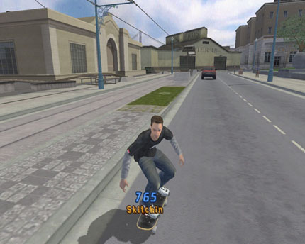 Screenshot af Tony Hawk Pro Skater 4