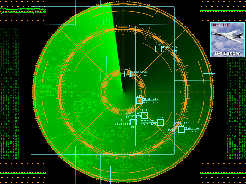 Screenshot af Radar Screensaver
